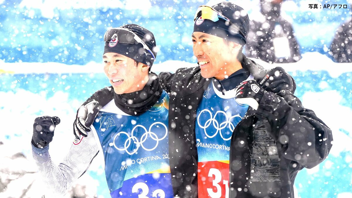 渡部暁斗、オリンピックに別れ「道半ばで散った桜が道しるべに」山本涼太が、思い受け継ぐ「暁斗さんを超えられるように」