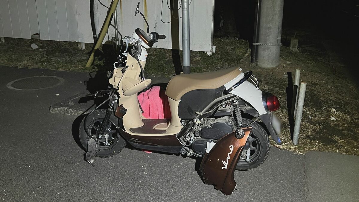 バイクに乗った高校2年の男子生徒(17)が駐車中のトラックに衝突 意識不明の重体 栃木・大田原市