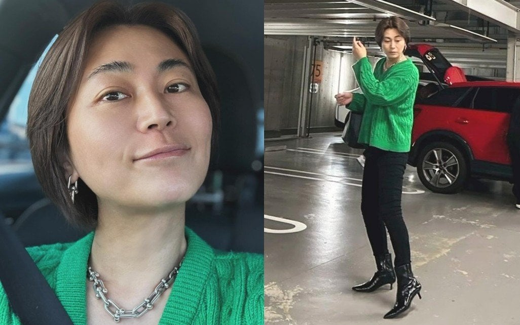 【 氷川きよし 】 「久しぶりにピアスとネックレスつけたー」「ピンヒール履くと気持ち上がるー⤴︎」　オフショット公開