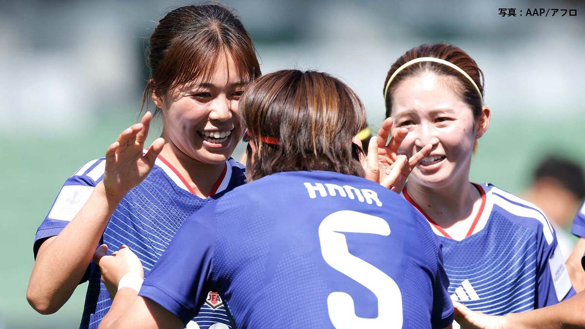 なでしこジャパン 2ー0で勝利!前半スコアレスも後半で谷川・清家がゴール、引いて守る相手に苦戦も白星発進【AFC女子アジアカップ】
