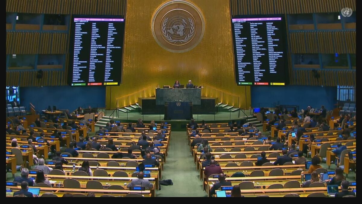 国連総会 ウクライナ侵攻4年受け停戦求める決議案を採択