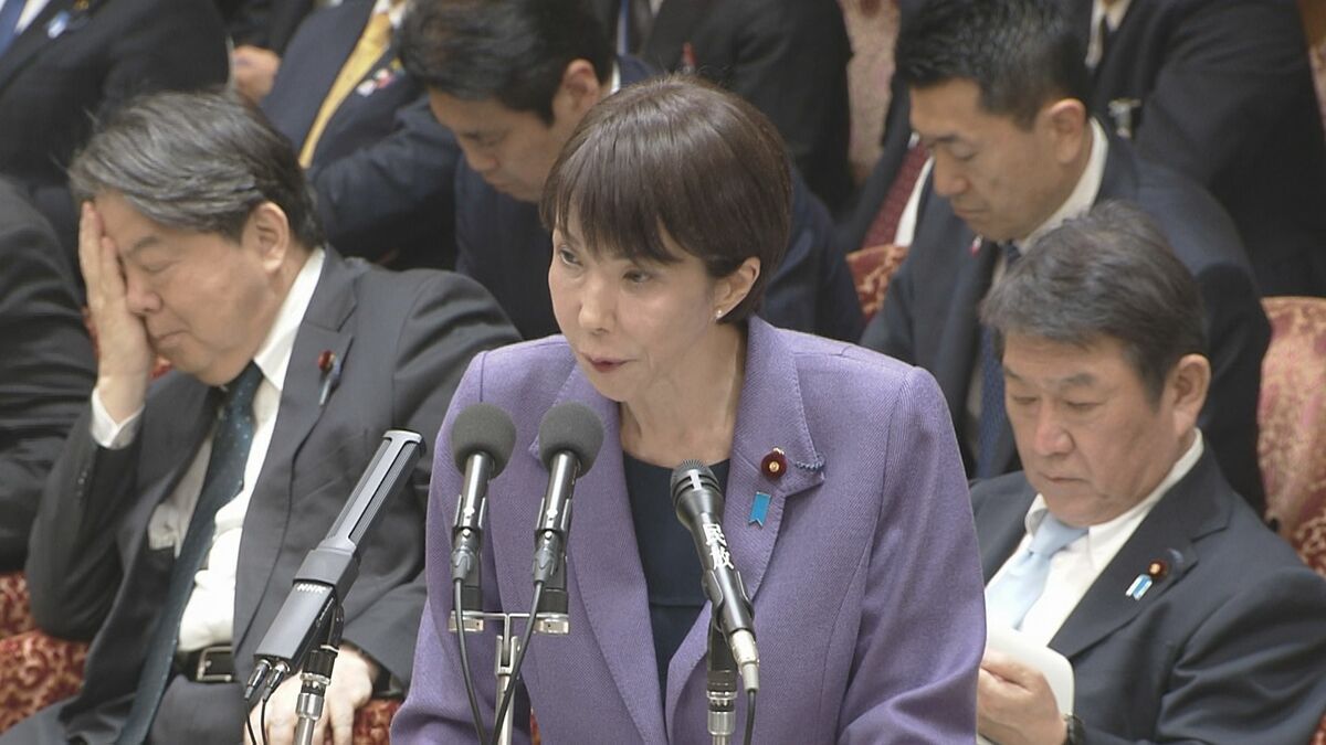 武器輸出の緩和めぐり 高市総理は国会事前承認に否定的 「政府が主体的におこなうことが適切」