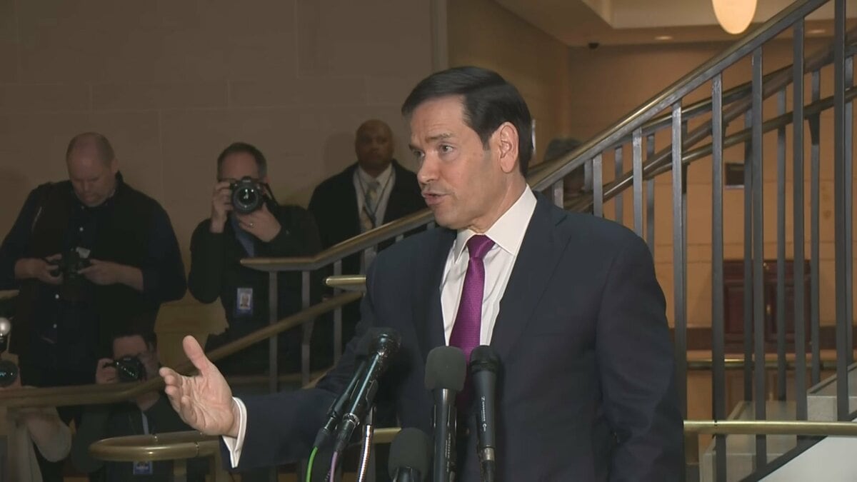 ルビオ長官　議会幹部に作戦について説明　事前承認は不要との認識を強調