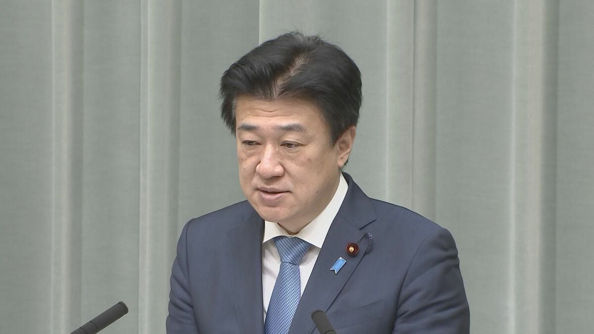 木原官房長官“中国経済の動向を引き続き注視”　中国・全人代で今年の経済成長率目標が前年より引き下げ