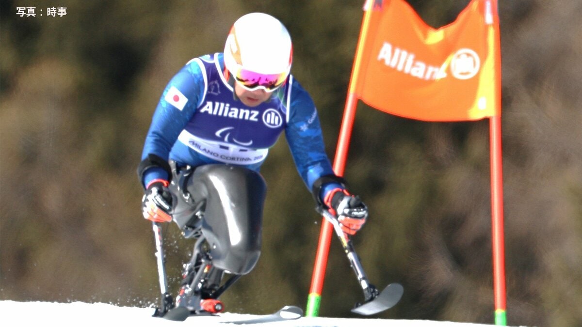 37歳の鈴木猛史、パラアルペンスキー スーパー大回転7位で2種目連続入賞 45歳の森井大輝は11位