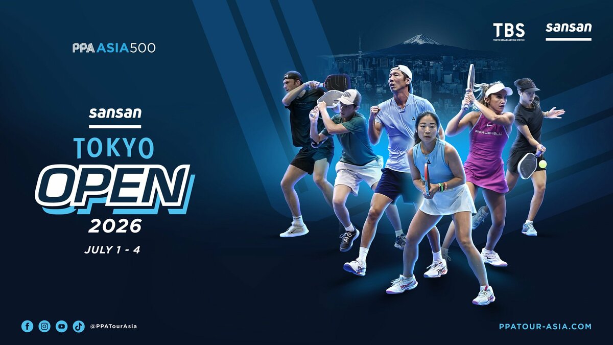 世界中で大ブーム、ピックルボール国際大会が7月に東京で開催　賞金総額5万ドル、アジア圏トッププレーヤー含む約750人参戦