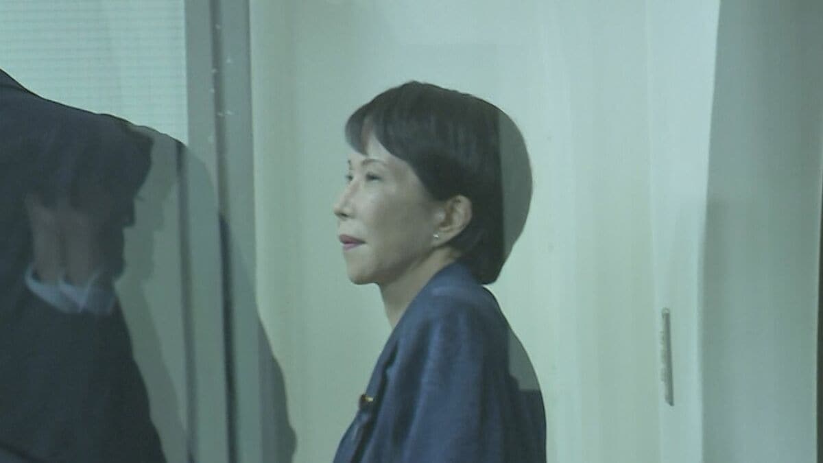 【速報】高市総理が外交日程キャンセル　風邪の疑い