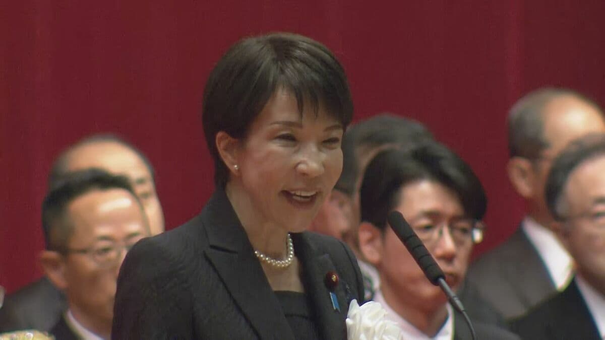 「あらゆる選択肢を排除せず防衛力の抜本的な強化に取り組む」 高市総理が防衛大学校の卒業式で訓示