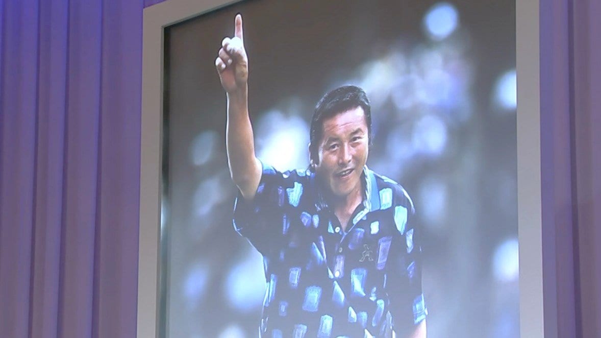 尾崎将司さんお別れの会、青木功さん「自分の生涯のライバルはジャンボ」と別れ惜しむ、石川遼「男の中の男だった」