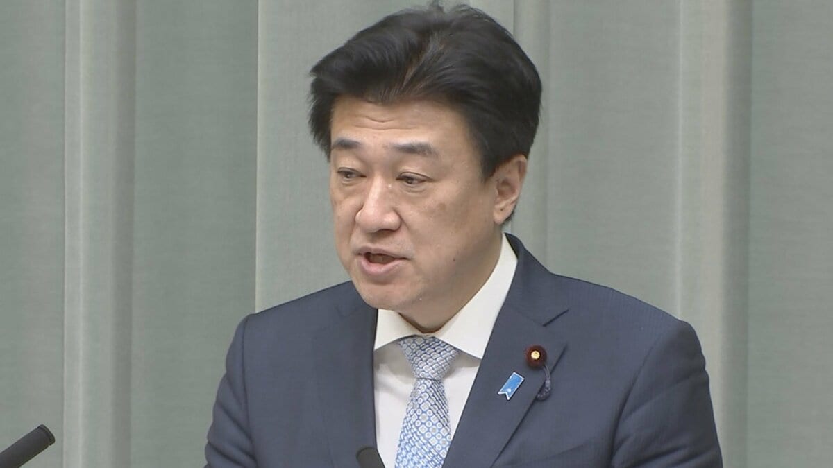 木原官房長官 シンガポール・ウォン首相の来日を発表　滞在中、高市総理と会談へ
