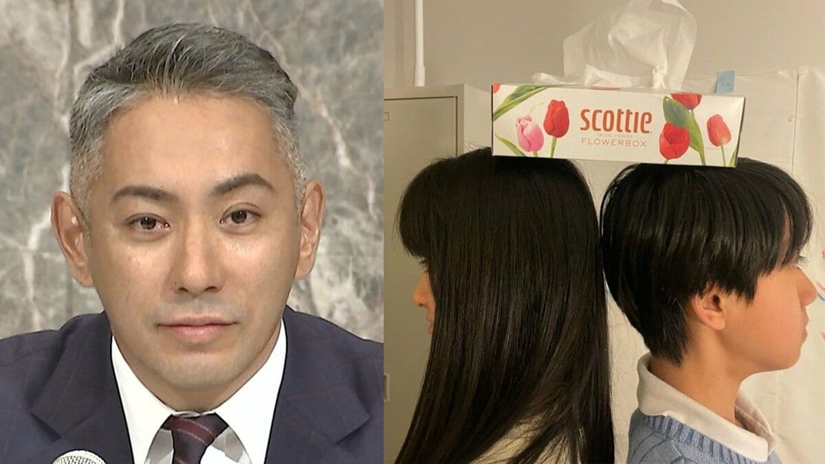 【 市川團十郎 】　「お！おぉ！抜き返した」麗禾＆勸玄の“身長比べ”ショット公開　夜は焼肉で栄養サポート「しっかり食べて背を伸ばそう！」