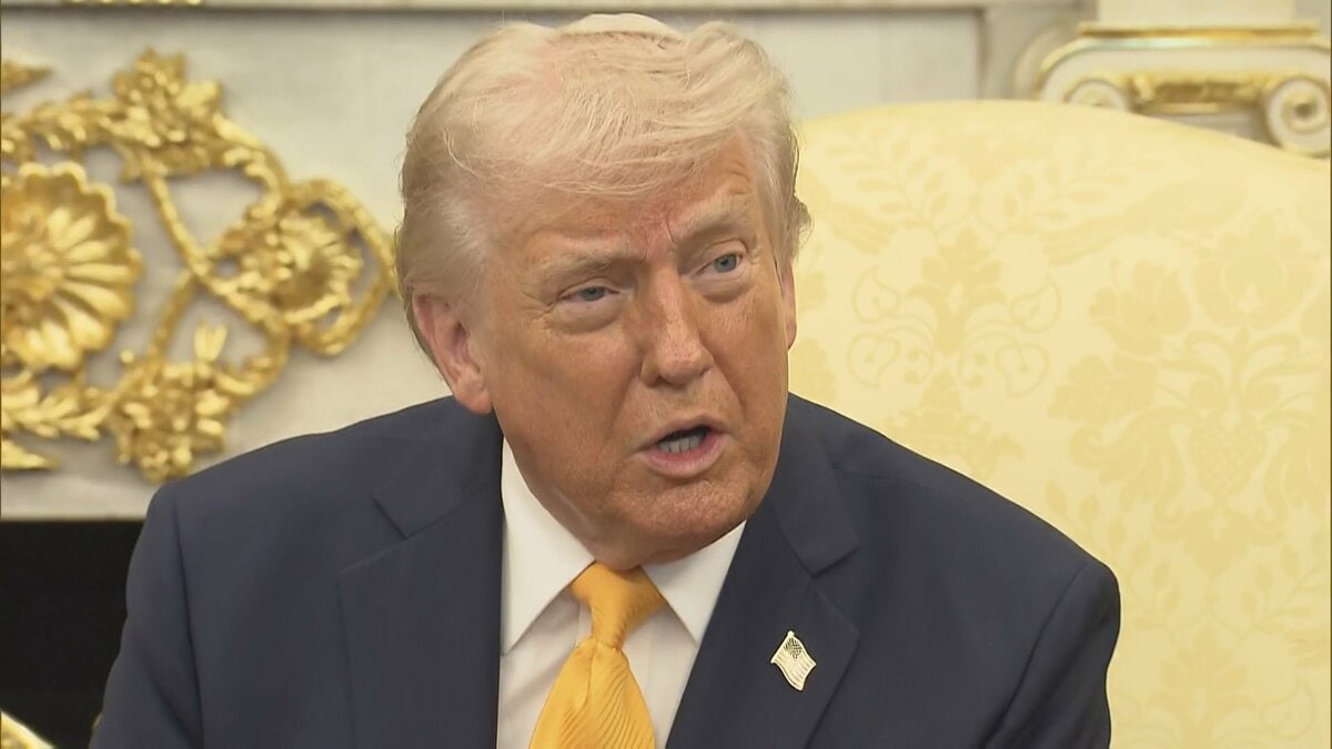 トランプ大統領　イランへの米軍追加派遣を否定「軍を送るつもりはない」