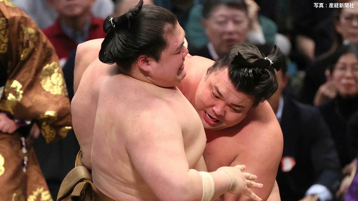 霧島が11連勝で1敗キープ　3度目Vに王手　琴勝峰と豊昇龍が3敗で追う　負け越し危機の安青錦は6勝目【大相撲春場所】