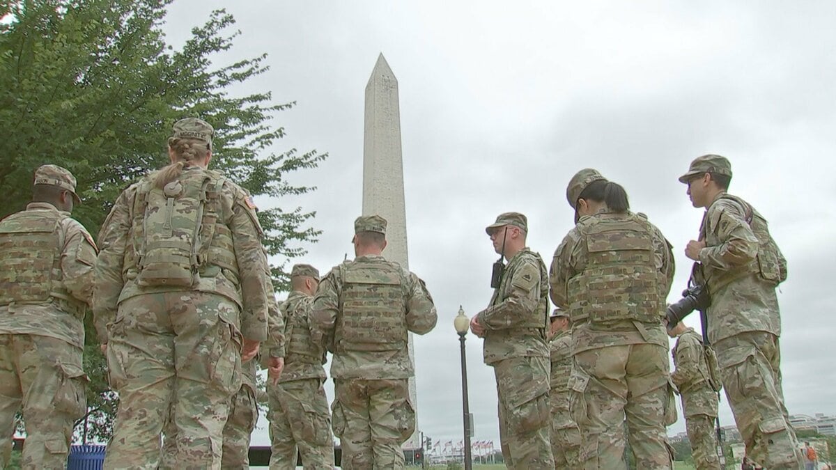首都ワシントンへの州兵派遣 トランプ大統領の任期満了の2029年1月までの任務継続を検討 米報道