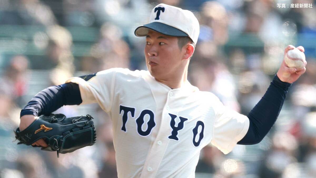 【センバツ】東洋大姫路が花咲徳栄との接戦に敗れる 23年ぶりの再戦 背番号11下山7回まで1安打無失点も8回に逆転許す 主将松本先制打も