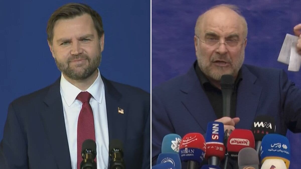 【速報】アメリカとイランが今週後半に協議か 米メディア報道 バンス副大統領やイラン・ガリバフ国会議長が出席する可能性