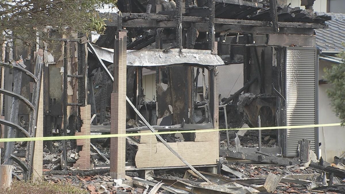 栃木・さくら市で木造住宅全焼　焼け跡から見つかった遺体　住人の91歳男性と判明