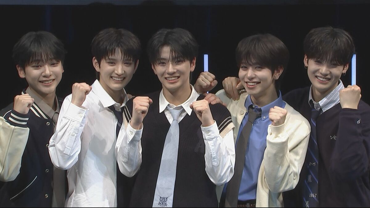 【 VIBY（バイビー）】初お披露目で〝武道館 デビューショーケース〟発表　「BTSを見て夢を持った」　あどけない笑顔で夢語る