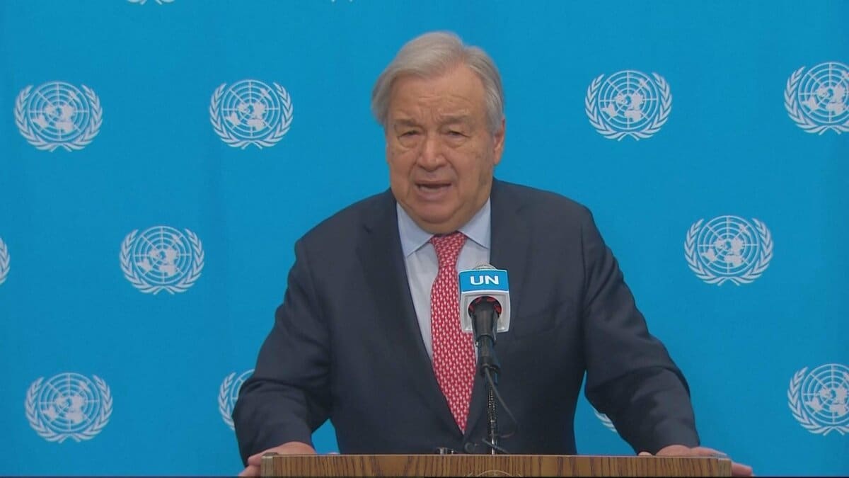 「制御不能に陥っている」国連事務総長がイラン情勢めぐり危機感