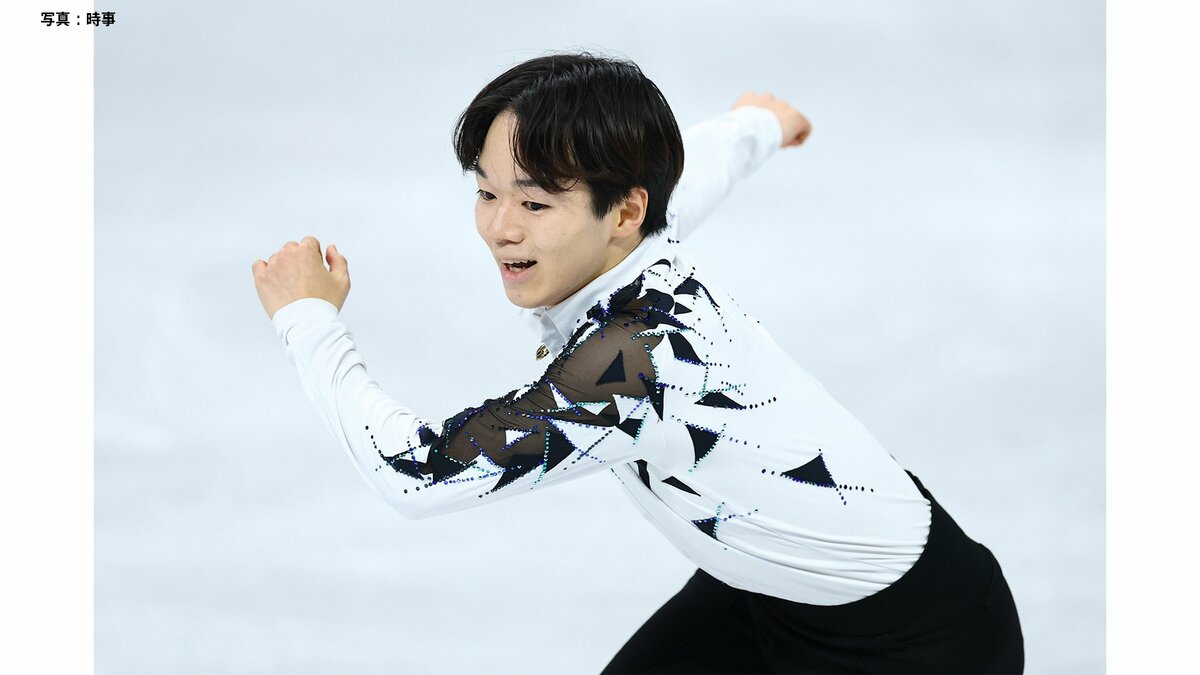 鍵山優真がジャンプでミスし、まさかの6位発進　佐藤駿は4位、マリニンが今季世界最高得点で首位【フィギュア世界選手権】
