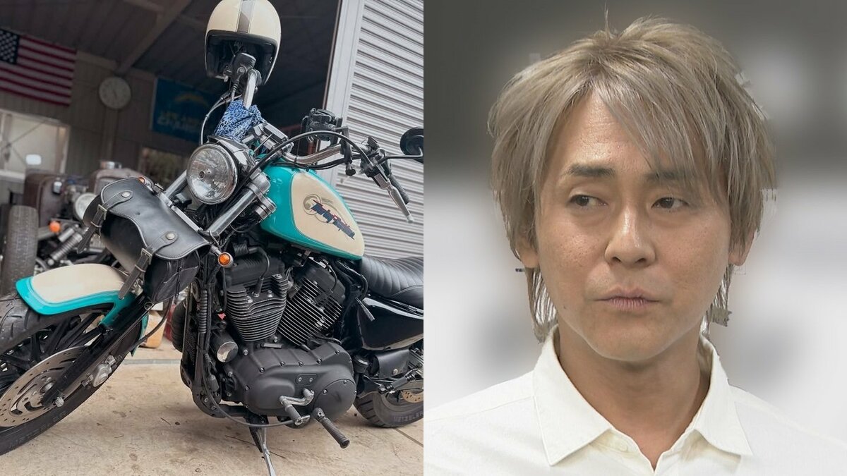【 ヒロシ 】愛車ハーレー「完全に俺色」昨年の投稿にアンサー　「春が楽しみじゃ」　フォロワー共感「爽やかにかっこいい」