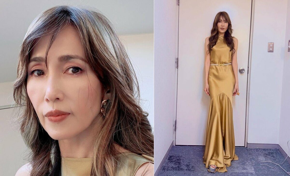 【 工藤静香 】 〝黄金ドレス〟姿で 金沢公演の成功を報告 「皆さまの温かい拍手に、どれほど救われたことでしょう」