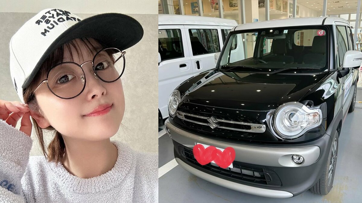 【 鈴木奈々 】 愛車スズキ「クロスビー」への思い 「小回りきくからめちゃめちゃ運転しやすくてお気に入り! コンパクトカー大好き」