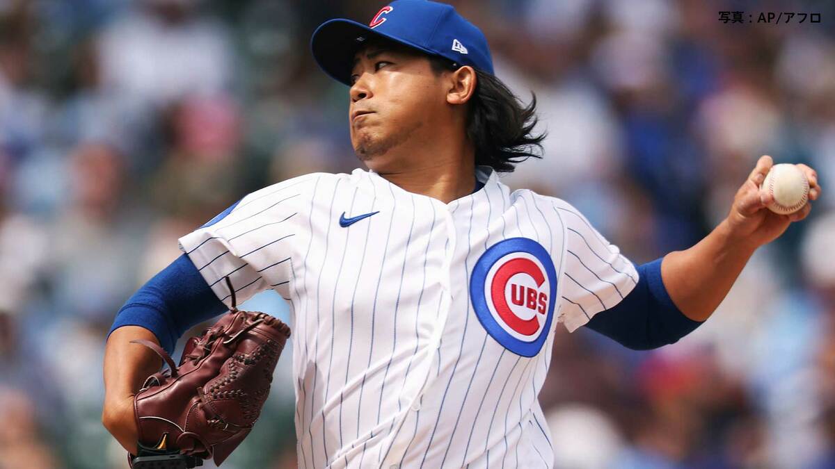 今永昇太 今季初登板は6回途中7奪三振4失点で初黒星、1回に3ラン被弾も粘投、4イニング得点圏に走者を置いたが追加点許さず