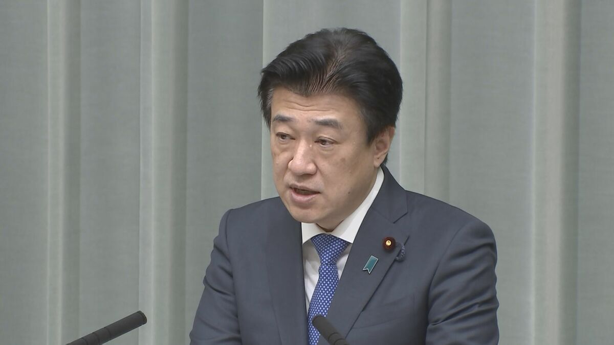 木原官房長官「直ちに需給上の問題は生じていない」イラン情勢を受けたナフサや医療関係向けの石油関連製品などの供給体制を問われ
