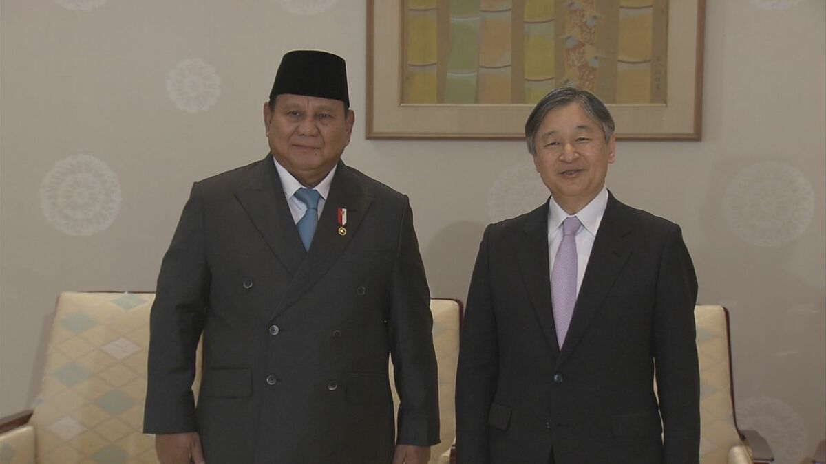 天皇陛下 インドネシア大統領と昼食会 風邪症状については記者に「治りました」