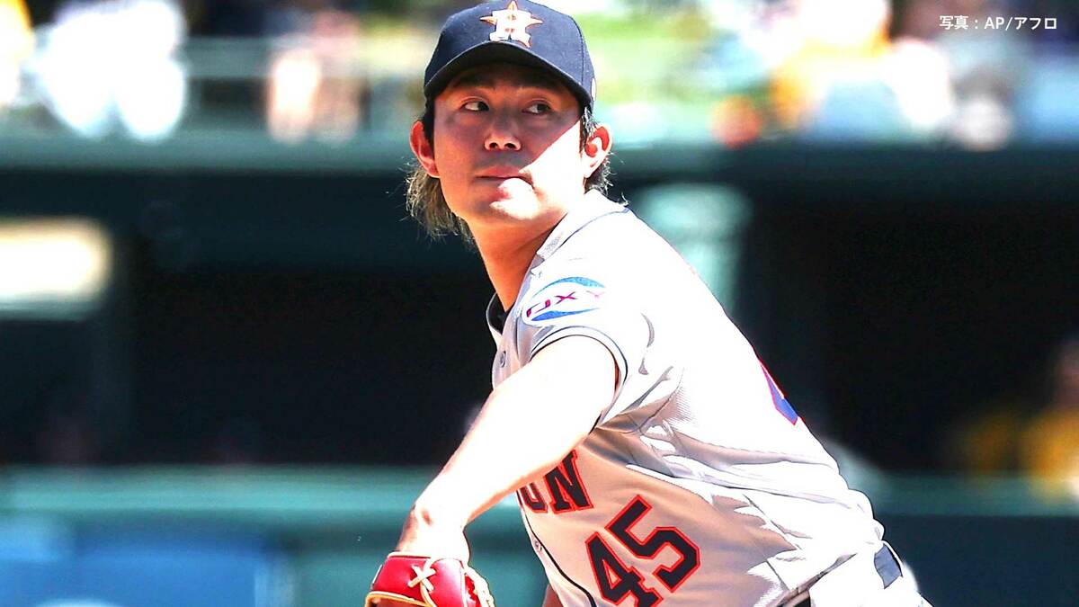 今井達也 6回途中9奪三振無失点でMLB初勝利、スライダー➡カーブ➡スプリットとイニングごとに球種を増やして好投