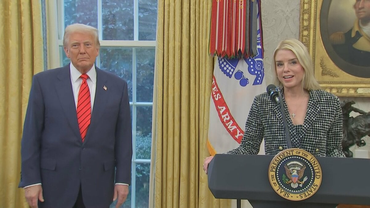 【速報】トランプ大統領 ボンディ司法長官を更迭　第2次政権で2人目　エプスタイン問題などへの対応に不満か