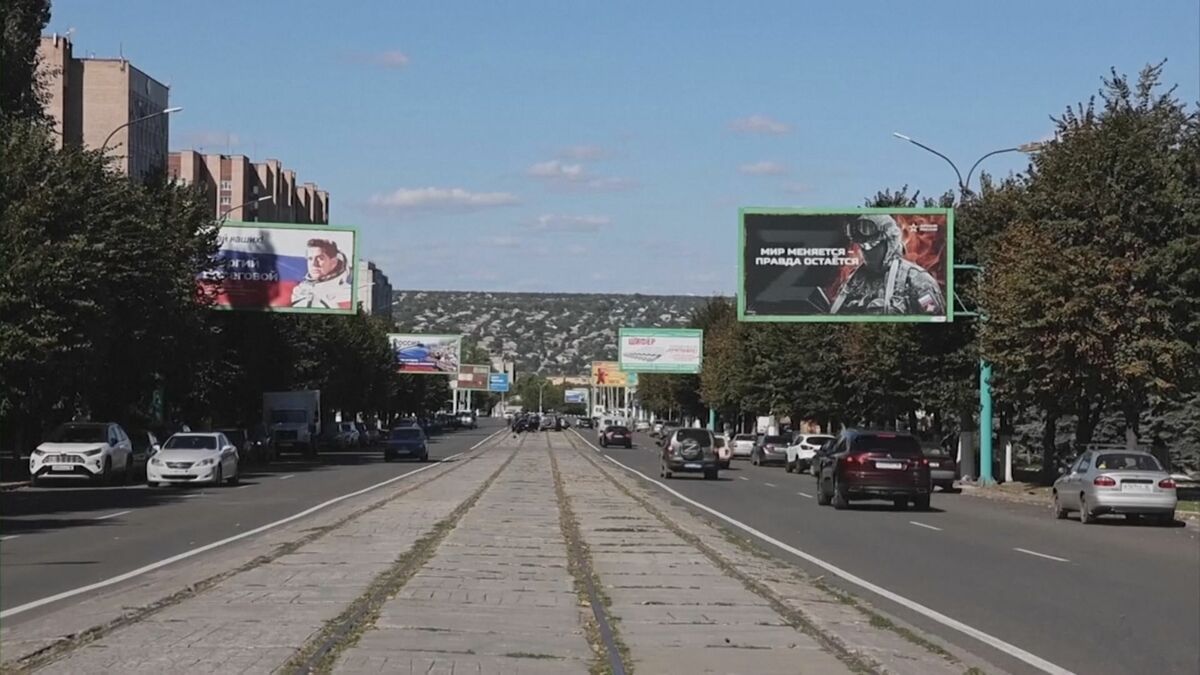 ウクライナ軍 ロシアによるルハンシク州の完全制圧主張を否定