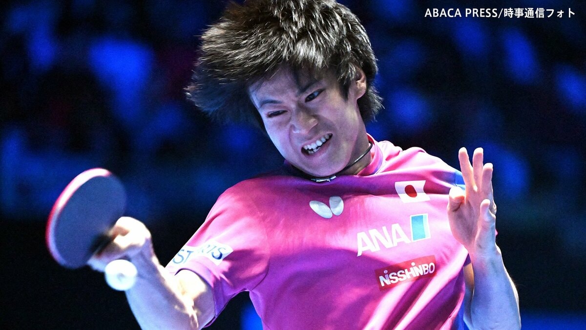戸上隼輔は準々決勝進出ならず 昨年王者とフルゲームの激戦、張本智和＆松島輝空はベスト8入り【卓球W杯男子】
