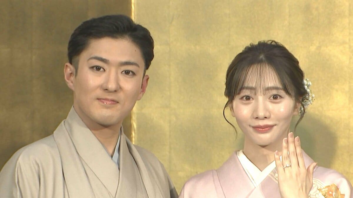 【 能條愛未 】〝入籍しましたと言えることがすごくうれしい〟自身のYouTubeで歌舞伎役者・中村橋之助との結婚を報告