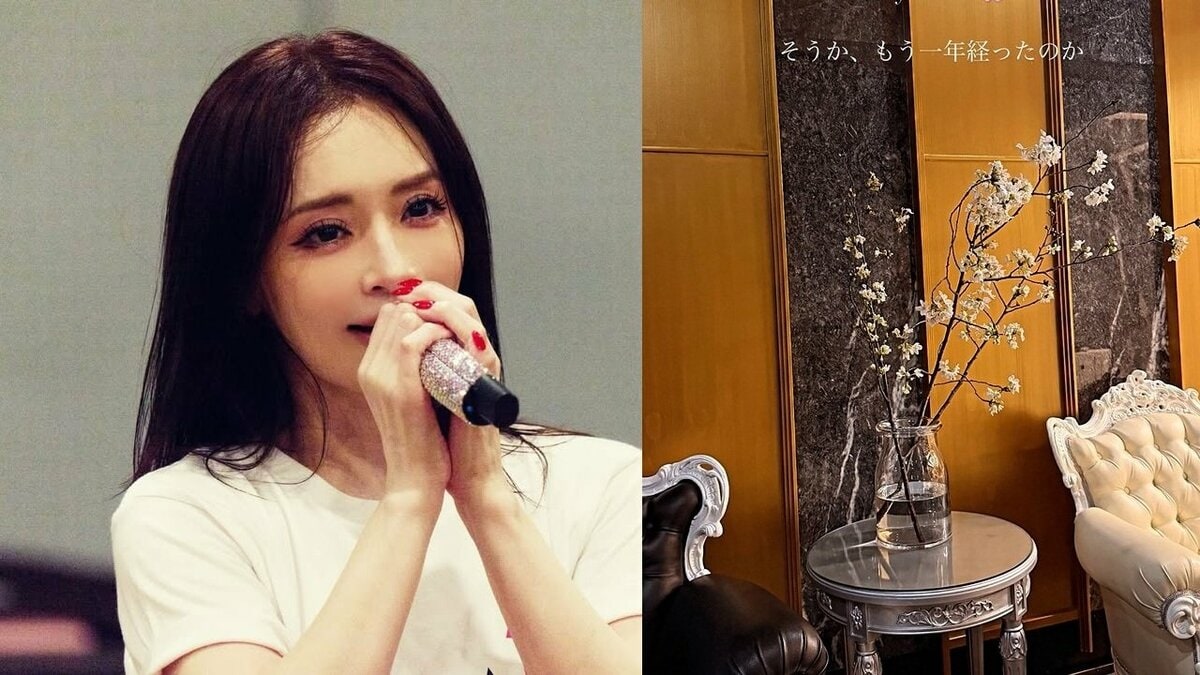 【 浜崎あゆみ 】広く大きな〝玄関に桜〟 〝もう一年経ったのか〟ツアー開幕直前に感慨