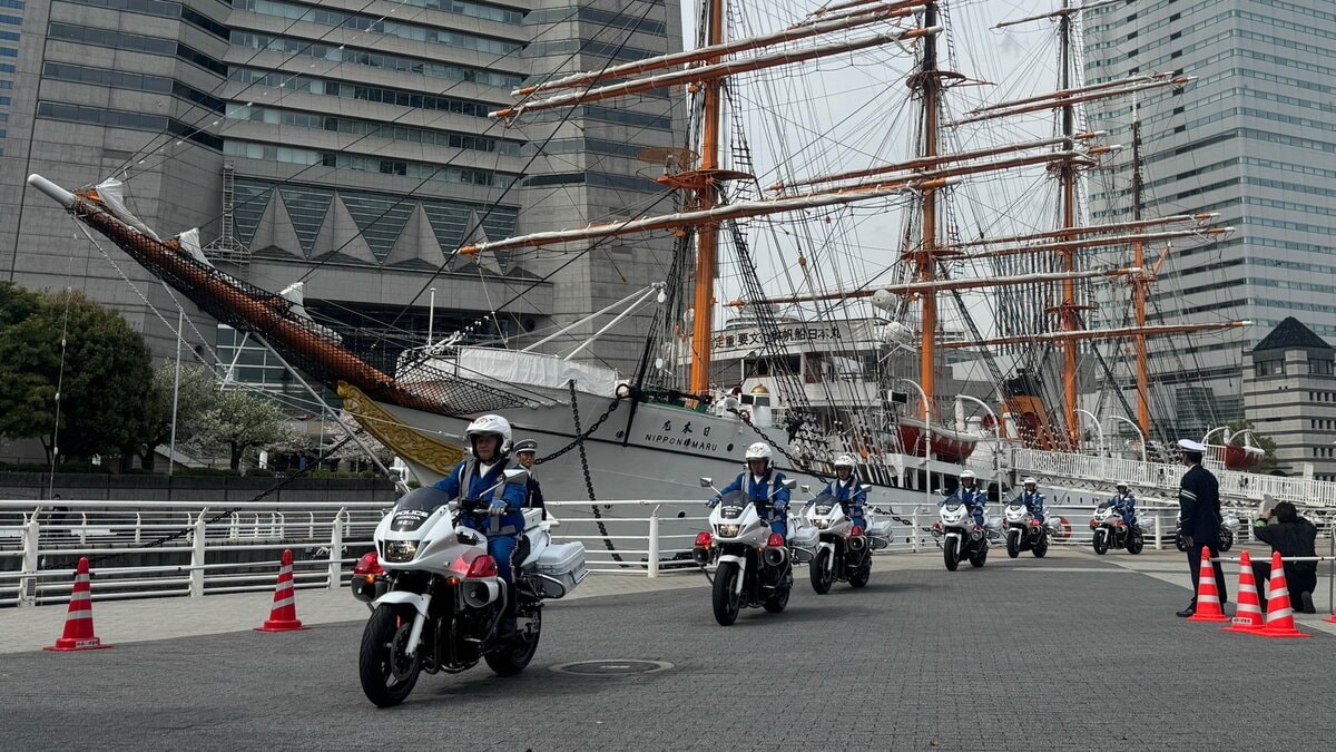 神奈川県警が「春の全国交通安全運動」出発式を開催 今村本部長が訓示「子どもたちを交通事故から全力で守らなければならない」