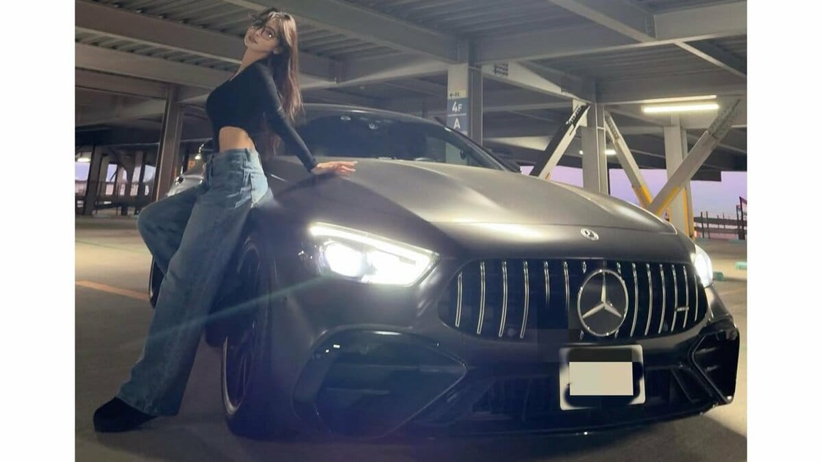 【 神子島みか 】「新しい相方」マットブラックのメルセデス・ベンツ購入を報告　4年愛用のマセラティ・レヴァンテから乗り換え