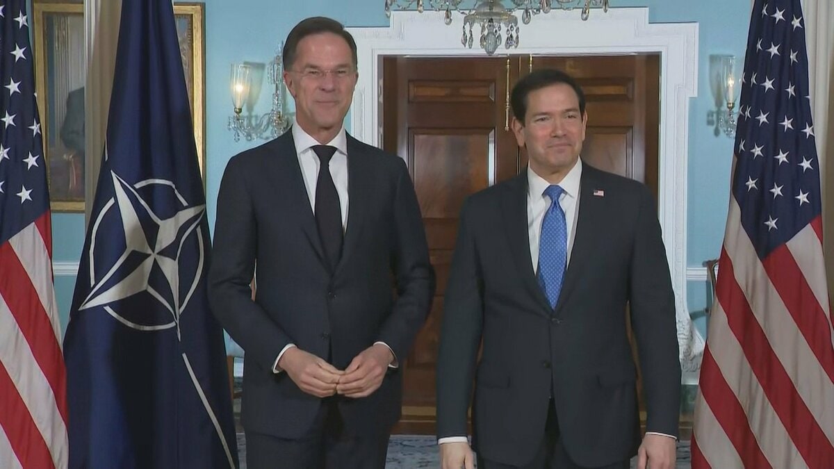ルビオ国務長官 NATOルッテ事務総長と会談 「加盟国との連携強化と負担の見直し」について協議