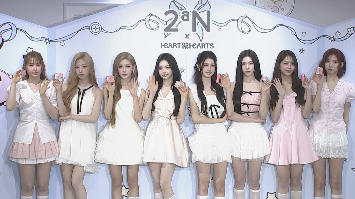 【 Hearts2Hearts 】　表参道のポップアップに登場　「たくさん遊びにきてくださいね！」　流暢な日本語でメッセージ