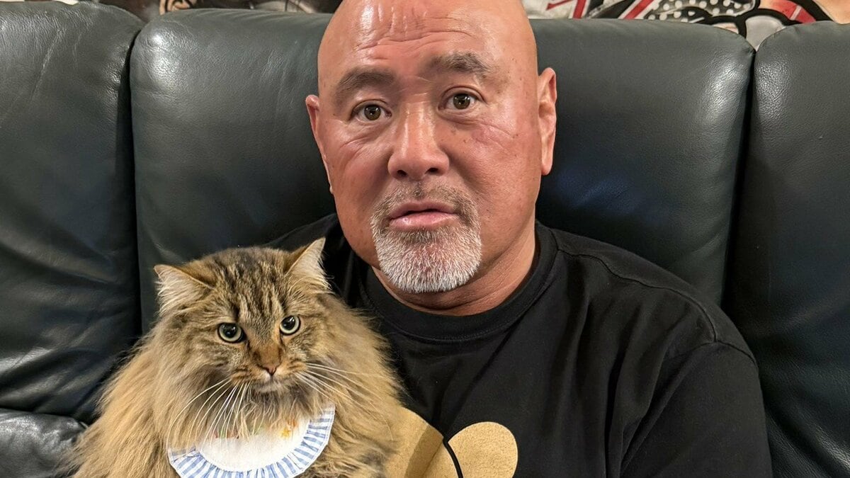 【 ねこ 】武藤敬司の愛猫「ルビー2歳の誕生日」もはや「俺の唯一の友達」　フォロワー祝福「似てますね」「似てるぞ」