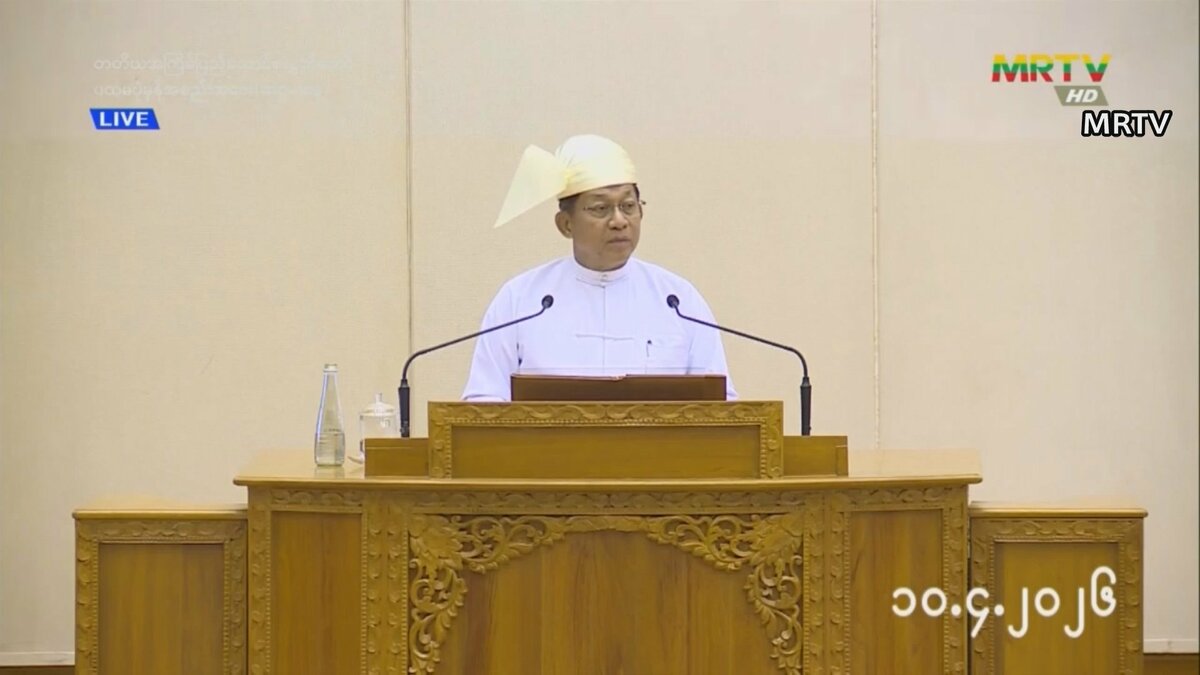 クーデター主導のミャンマー軍前総司令官 新政権発足で大統領就任 事実上の軍政支配が継続