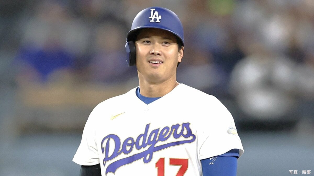 大谷翔平 44試合連続出塁の快挙！イチロー超えの日本人メジャー新記録、自身のボブルヘッドデー　第3打席右前打で達成