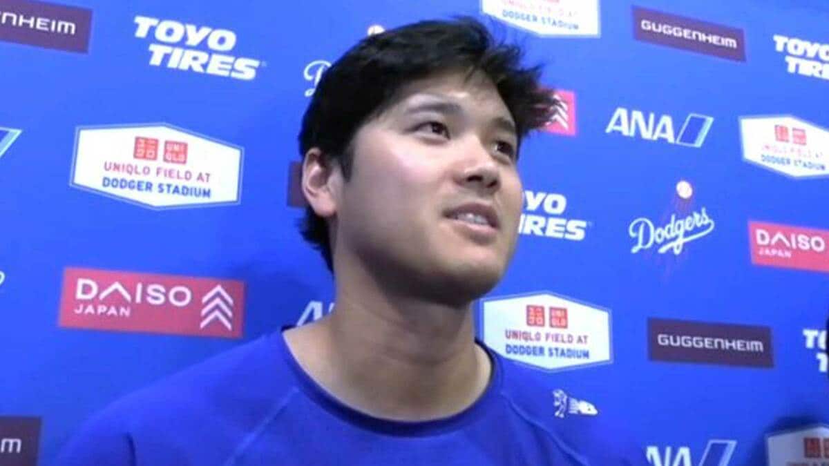 大谷翔平 2勝目 投手専念に「びっくりはしました」1歳を迎える長女には「ただただ可愛い、一緒にいてあげられないもどかしさはある」
