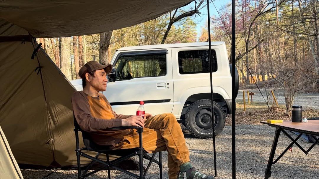 【 甲本雅裕 】愛車とともに「久しぶりのキャキャキャンプ」　フォロワーしみじみ「いい。最高」【 #笑おうや 】