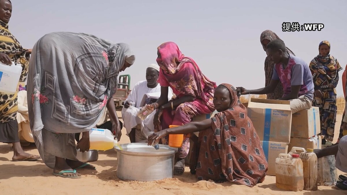 「世界最大の飢餓危機」スーダン内戦から3年 1900万人超が深刻な食料不足に直面
