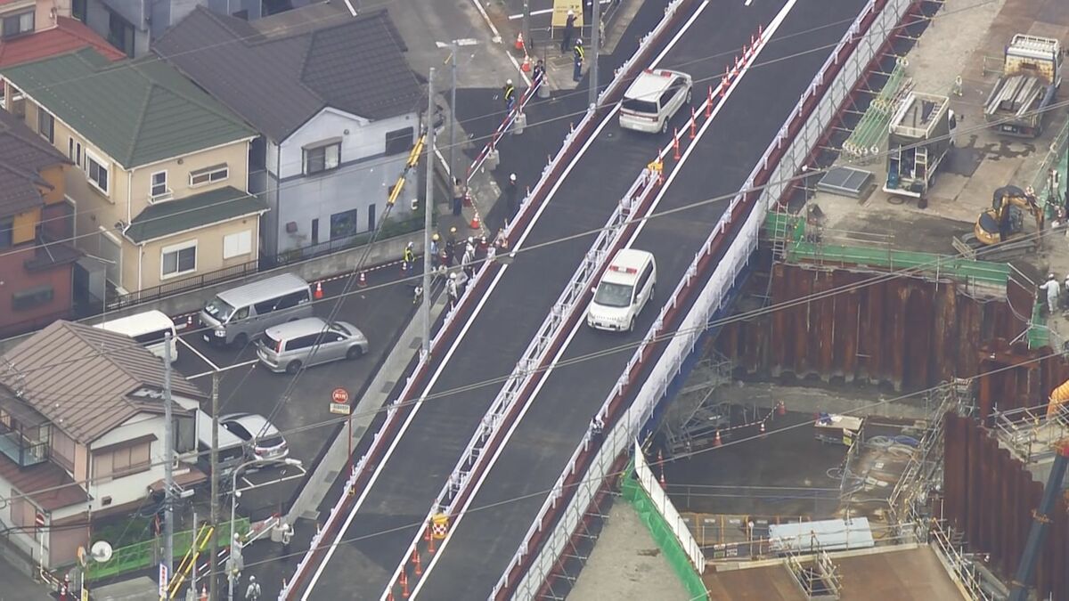 埼玉県八潮市の道路陥没事故　県道通行止め一部解除　およそ1年3か月ぶりに車が通行も本格復旧にはさらに5～7年