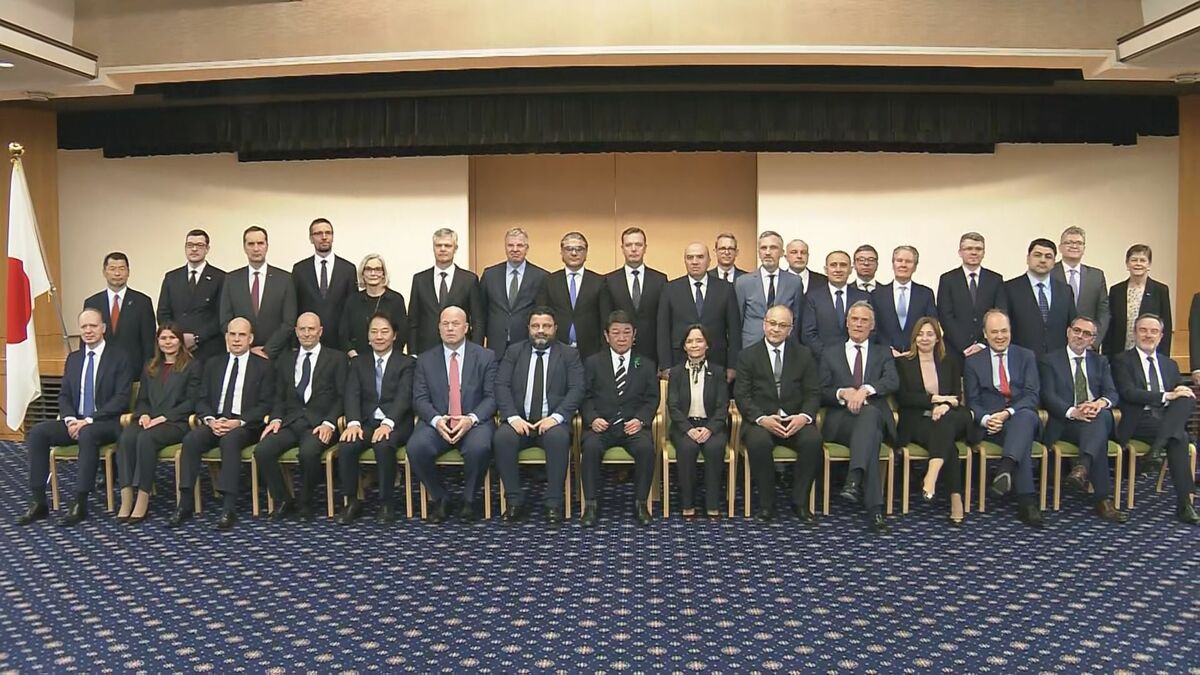 茂木外務大臣、NATO加盟の30か国の大使らと面会 イラン情勢などめぐり連携確認