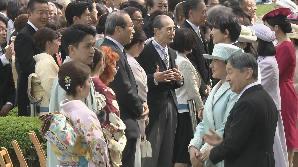 【速報】春の園遊会始まる　引退表明“りくりゅう”も　メダリスト多数出席　天皇皇后両陛下主催