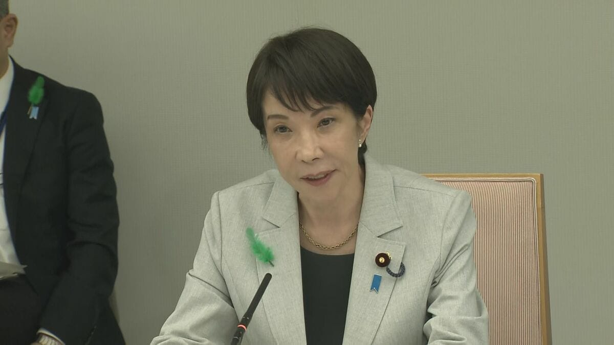 高市総理が被害状況の把握などを指示「揺れの強かった地域の皆様は引き続き同程度の地震の発生に注意」長野県北部で最大震度5強